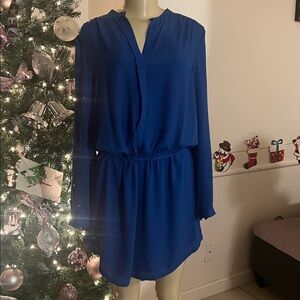 Hilary Radley Royal Blue Blouse